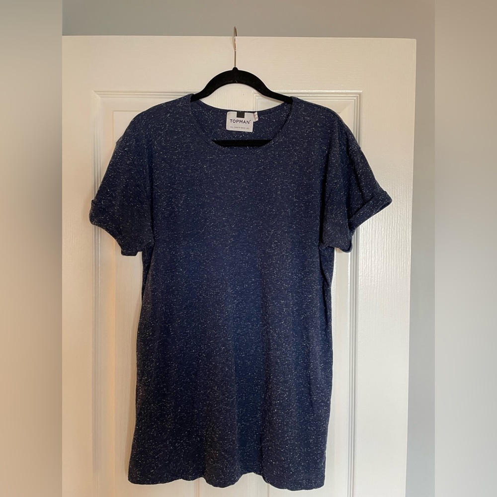 Topman blue t-shirt
